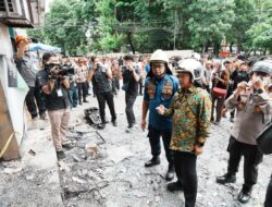Tinjau Lokasi Kebakaran di Kemayoran, Mendagri Evaluasi Kelayakan Bangunan