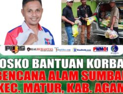 Jelang Pelantikan DPW, DPD PWMOI Se- Riau Bersama Media Mitrapolda.online Peduli Bencana Alam Sumbar