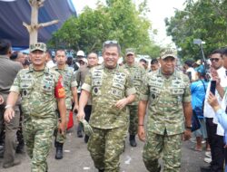 Kasad Hadiri Panen Raya di Cilebar Karawang, Presiden RI Umumkan Swasembada Pangan Nasional