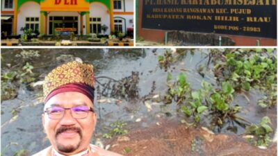 Hasil uji laboratorium terkait Limbah PT HKBS Cemari Sungai Titi Batu, jenjang waktu membuktikan, smoga agar hasil lab tidak masuk Angin”