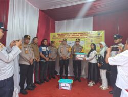 Kapolres Kampar Cek Pospam Exit Tol, Utamakan Pelayanan!