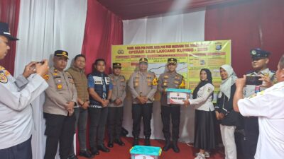 Kapolres Kampar Cek Pospam Exit Tol, Utamakan Pelayanan!