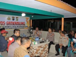 Sinergi Humanis: Kapolres Kampar Sapa Warga, Perkuat Kemitraan Jaga Keamanan Desa!