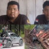 Ratusan Massa Bakar Pos Jaga Milik PT. RKG di Perkebunan Rantau Kasai