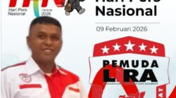 Selamat Hari Pers Nasional 2026 , “Pers pilar demokrasi dan independen, berintegritas, professional”