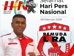 Selamat Hari Pers Nasional 2026 , “Pers pilar demokrasi dan independen, berintegritas, professional”