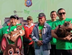 Polda Riau Gelar Pet Parade Kenang Reno, Anjing Pelacak K9 Pahlawan Kemanusiaan