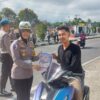 Operasi Keselamatan di Kampar, Polisi Edukasi Pengendara dengan Pendekatan Humanis!”