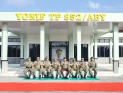 Pangdam l/BB dampingi Menteri Pertahanan RI Tinjau Markas Yonif TP 852/ABY di Kabupaten Deli Serdang