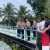 Kapolda Riau Cek Jembatan Gobah yang Akan Diresmikan Kapolri, Akses Masyarakat Kembali Lancar