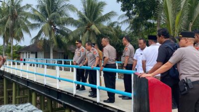 Kapolda Riau Cek Jembatan Gobah yang Akan Diresmikan Kapolri, Akses Masyarakat Kembali Lancar
