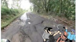 Jalan Raya Pakuwon Sukabumi,Jalan Rusak dan Gelap, minimnya  penerangan jalan hingga Rawan BEGAL “Perbaikan belum prioritas’’