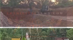 Terbongkar !!! Aktivitas Galian C illegal milik Andi sugeng di Okura, diduga diback up oleh Oknum Babinsa Setempat