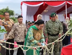 Pangdivif 2 Kostrad Resmikan patung H.M.soehato di Brigif 6/TSB