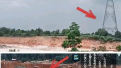 Lapor Pak Bupati Kampar,,!! Galian C Milik PT KIT di Jalan Garuda Sakti Mengancam Robohnya Tiang SUTET, Sekretaris PWMOI Pekanbaru, Daeng Johan Minta Izinnya Dicabut
