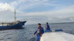Patroli Kapal Sat Polairud Polresta Denpasar Jaga Keamanan Perairan Benoa hingga Nusa Dua