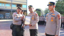 Enam Polsek Jajaran Polresta Banda Aceh Terima Penghargaan