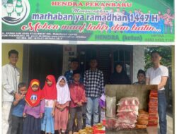 Media Online Garuda sakti.id Salurkan 40 Paket Sembako ke Panti Asuhan Al-Ikhlas dan Kaum Dhuafa di Pekanbaru