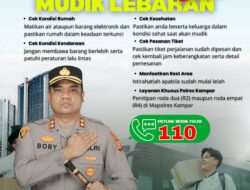 Layanan Peduli Lebaran: Polres Kampar Jamin Keamanan Kendaraan Pemudik