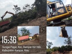 DARURAT !!! Galian C illegal diduga milik H. Pitran bebas beraktivitas dan Kian Meresahkan, APH kemana ?