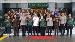Kapolda Riau Pererat Sinergitas, Awali Halal Bihalal dari Kodam hingga Pengadilan Tinggi