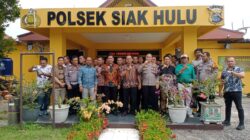 Pisah Sambut Kapolsek Siak Hulu Berlangsung Hangat, Perkuat Soliditas Internal