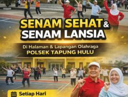 Gebrakan Iptu Riko Rizki Mazri: Sulap Halaman Polsek Jadi ‘Pabrik’ Kesehatan Rakyat!