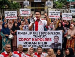 Bukan Lagi Sekedar Isu !!! , Ketua Pemuda Lira Provinsi Riau, Daniel Saragi SH meminta Kapolres Rokan Hilir AKBP Isa Imam Syahroni Dicopot