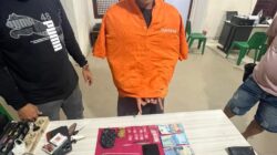 Rumah Pengedar Narkoba Di Obrak Abrik Polsek Tambang , Temukan 8 Pekat Sabu-sabu