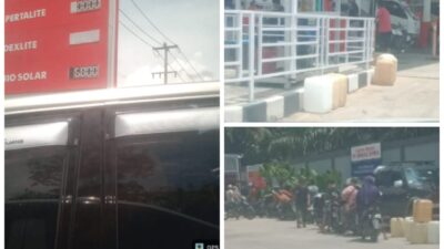 Diduga Langgar Regulasi, kode SPBU No 13.295.629 Koto Gunung Toar Layani BBM Pakai Jerigen