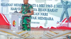 Kasrem 182/JO Sampaikan Pesan Kebangsaan, Soroti Kembalinya Papua ke Indonesia