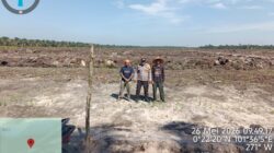 Polsek Siak Hulu Gesit Cek Progres Proyek Swasembada Pangan, Lahan 10 Hektar KOPPSA-M Rampung Ditanami