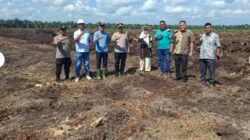Dukung Ketahanan Pangan Nasional, Kapolsek Siak Hulu Tinjau Langsung Lahan Jagung Pipil di Desa Pangkalan Baru
