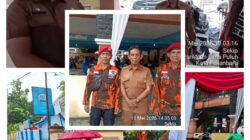 KOTI MPW Riau Berpartisipasi Menjaga Kelancaran Pembagian Bantuan Pangan di Kelurahan Sekip