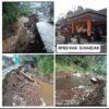 Tebing Tanah Aliran Sungai Ciganda Perum GSA “LONGSOR” Warga semakin Was Was