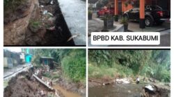 Tebing Tanah Aliran Sungai Ciganda Perum GSA “LONGSOR” Warga semakin Was Was