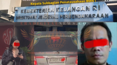 Menghebohkan !!! Skandal Panas Oknum Pejabat Kementerian Keuangan RI, Direktorat Jenderal Perbendaharaan insial AS Kian Membara ,