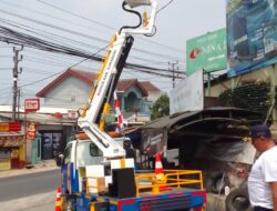 REAKSI CEPAT TIM PJU DISHUB KAB. SUKABUMI ATASI KELUHAN WARGA