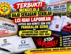 Kepsek Dan Komite UPT SDN 010 Pangkalan Serik Jelas Mengelola Baju Seragam Sekolah