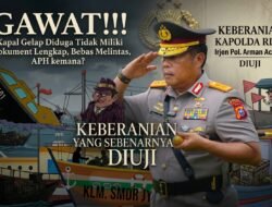 Gawat !!! Kapal Gelap Diduga Tidak Miliki Dokument Lengkap, Bebas Melintas, APH kemana ?