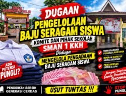 GAWAT !!! Komite dan Pihak Sekolah SMAN 1 Kampar Kiri Hilir Diduga Mengelola Pengadaan Seragam Siswa